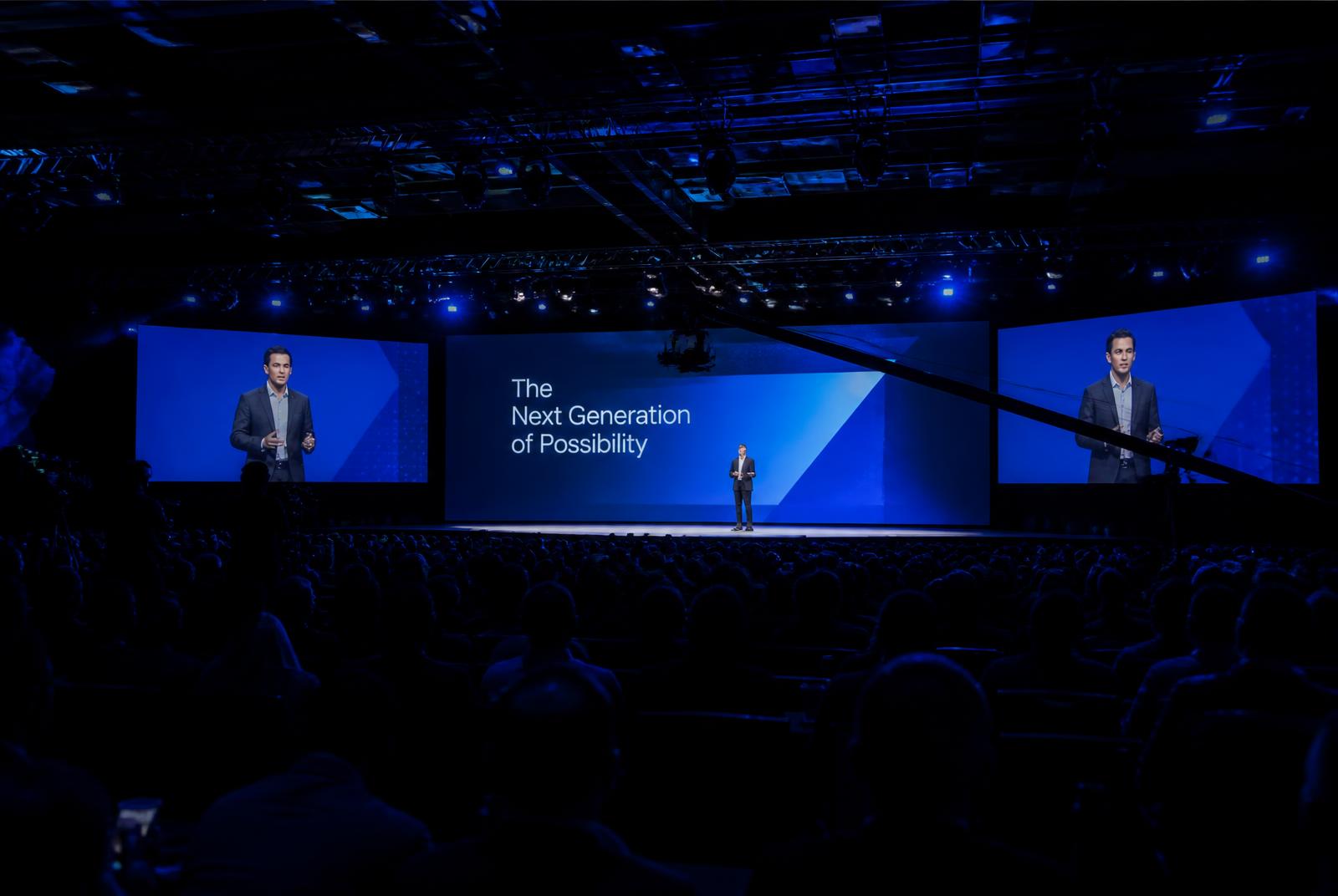 Corporate conference stage with LED wall and multi-camera coverage — Event Video Production for Pharmaceutical in Mumbai